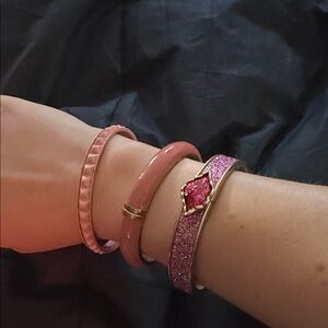 Pink y2k bangles
